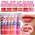 Feeoi Freeio Makeup Peel Off Liquid Lipstick Waterproof Makeup Lip Liquid Lipstick Creamy Long Lasting Lip Lint Cosmetics Gloss Non-stick Cup. 