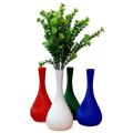 Flower Sorahi Vase For Desk Drop Resistant Non-Glass Plastic Vase Nordic Imitation Decorative Unbreakable Vase Pot. 