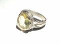 Topaz Silver Ring - GNJP78630. 