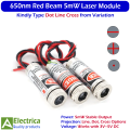 650nm 5mW Red Line Dot Cross Laser Module for DIY, CNC, Alignment & Electronics Projects by Electrica. 