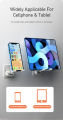 Awei X36 Wall Phone Holder Foldable Durable Strong Stickiness Adjustable Angle Suitable For Mobile Phone,Tablets. 