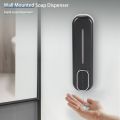 Soap Dispenser Wall Mount, 350Ml Hand Liquid Dispenser Black. 
