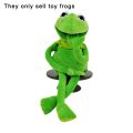 NYT Frog Puppet Soft Hand Stuffed Plush Toy Muppets Show Toy With Movable Mouth. 