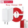 One Plus Charger 65W PD Power Adapter + Type-C to Type-C Data Cable - Orignal Warp Charge Fast Charging for One Plus Devices. 
