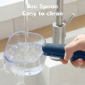 Cat Food Shovel, Pet Food Scoop Clear Scale for Home. 