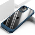 Applicable iphone15 Phone Case Apple 15 Simple Soft Armor Transparent PC Soft Edge iPhone14 Phone case. 