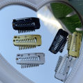 Chunni Dupatta Clips with Safety pin,10-Teeth Strong chunni Grip Hair Clip Podazz. 