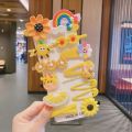 14PCS/Set New Girls cute Cartoon Ice Cream Unicorn Hair clips kids lovely Hair pins Children hair accessories. 