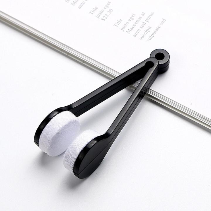 Portable Multi-function Mini Microfiber Cleaning Tool- For Sunglasses And Eyeglass / Convenient Eyeglass Cleaner Brush / Multicolor Glasses Soft Brush