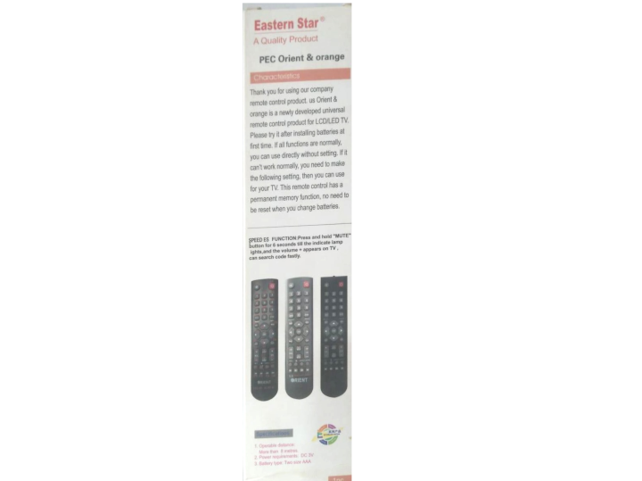 Orient%20&%20Orange%20LED%20TV%20EASTERN%20STAR%20Original%20Remote%20Control%20-%20Image%202