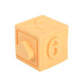 Children's soft rubber embossed large soft building blocks baby baby early education cognitive puzzle stacking can nibble toys. 