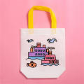 New Handbag For Kid Reuable Handbag DIY Graffiti Bag Kid' Eco-friendly Bag Art Party Goodie Bag. 