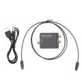 Adapter-3 x Digital to Analog Audio Converter Adapter
3 x USB Power Cable(80.5cm length)
3 x 0.5m fiber Optical cable(101cm length)-Black. 