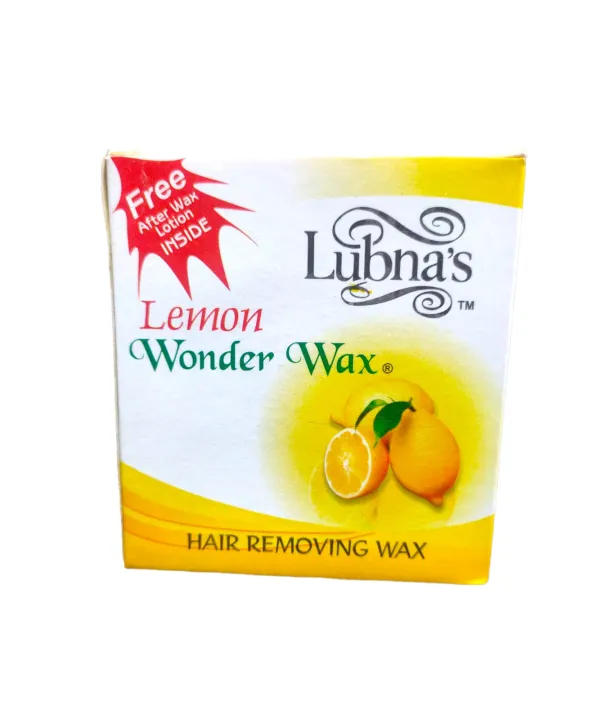 Lubna Lemon Wonder Wax (Free after wax lotion inside)