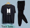 Black BTS Printed Summer T-Shirt and Trouser For Girls and Women. 