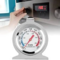 Stainless Steel Dial Oven Thermometer Grill Temperature Gauge For Home Kitchen Food Meat - Hang or Stand in Oven. 
