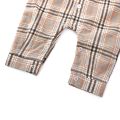 Sanlutoz Fashion Plaid Baby Boy Bodysuit Long Sleeves Newborn Baby Clothing Cotton Infant Bodysuit for Boys. 