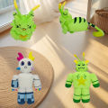 Cross-Border New Products Regretevator Gnarpy Surrounding the game Green Cat's Plush Toy Doll Doll. 