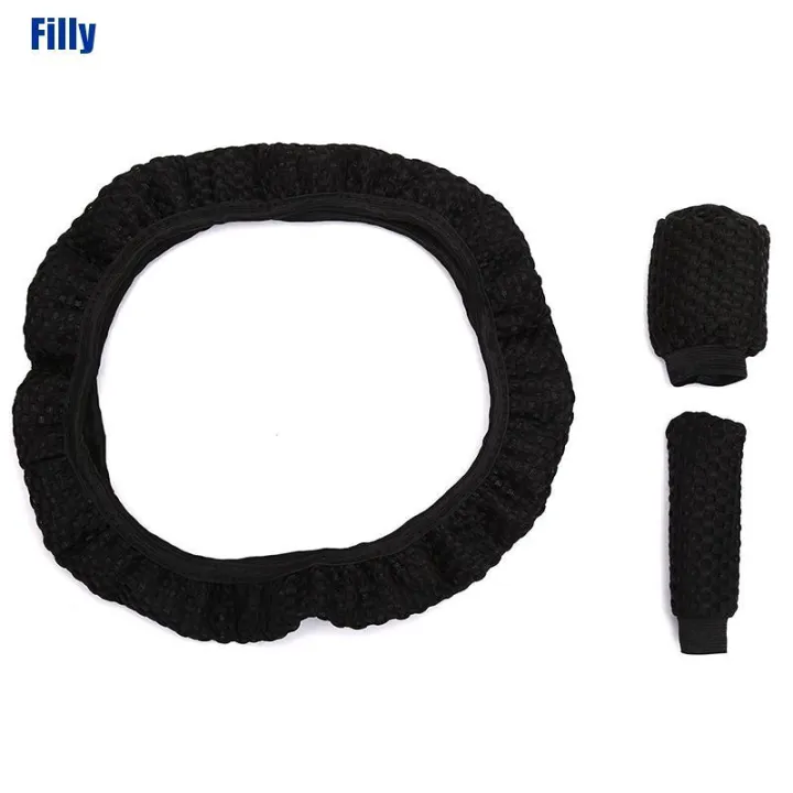 3Pcs/Sets%20Breathable%20Soft%20Car%20Steering%20Wheel%20Cover%20Hand%20Brake%20Stop%20Lever%20-%20Image%208