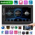 7 inch Touch Screen Android Car Stereo player with Radio GPS BT WIFI MP5 RARE VIEW CAMRA, supports Aux and TF Card. 