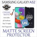 Samsung Galaxy A52 Ceremic Matte Screen Protector / Unbreakable hammer proof Matte Screen Protector For Samsung Galaxy A52. 