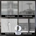 5x200cm Strong Adhesive Screen Repair Tape,Window Screen Repair Kit,Screen Door Repair Kit,Screen Tape Mesh Repair,Anti Insect Screen Repair Tape for Window Screen and Screen Door Tears Holes. 