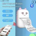Thermal Mini Printer for Mobile Photo - Portable Bluetooth Wireless Pocket Mini Printers for Kids - 1080p Instant Portable printer 2.8 inch IPS Screen. 