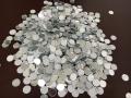 Set of 400 Pcs Small Round Glass Crafts, Real Glass Mirror Mosaic Tiles (1x1cm). 