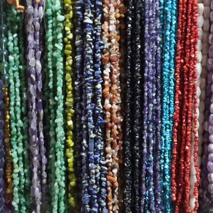 Uncut stone string for sale in very reasonable price.