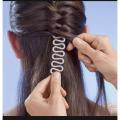 hair loop styling tool with hair com tail pack ofset 6 pcs 4 pcs hair diy kit braid tools2 pcs(6item in the set) braid tool for new hair styling hair fashion accessory for girls and womens. 