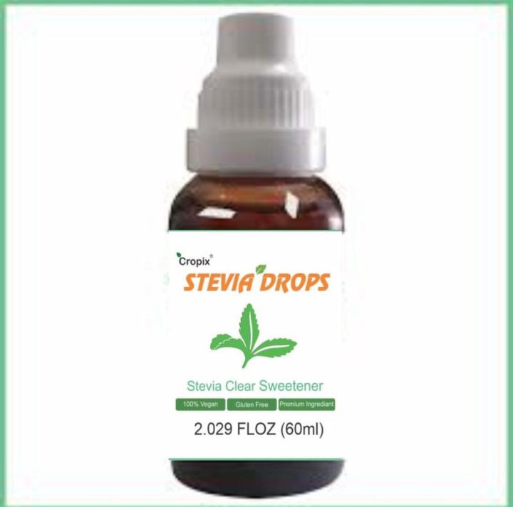 Cropix Stevia Clear Liquid Drops - 60ml