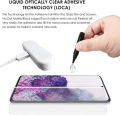 Infinix Note 40 Pro UV Tempered Glass Screen Protector Full Glue Nano Liquid Protective Film Original High Quality. 