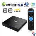 SMART BOX T9 4GB+64GB QUAD CORE 4K ULTA HD 9.0 Android Tv Box. 