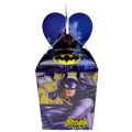 BATMAN THEME GOODY BOX ( PACK OF 10 FAVOR BOXES ). 