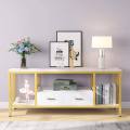 LED Lounge Living Room Console Drawer Table TV Stand Table Luxury Table. 