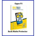 Oppo F5 Back Matte Protector Soft Skin Sheet Soft Film Protection. 