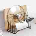 Home and lifestyle plate kitchen rack multifunction ktchen cabinet pan cover storage rack plate, pot, lid rack, cutting board organizer for kitchen. 
