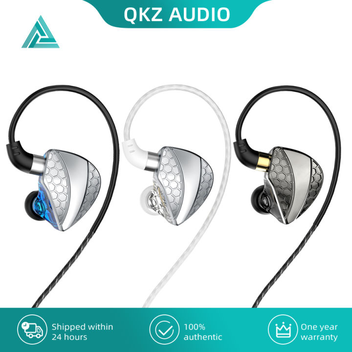 QKZ Hi6T HiFi Headsets Dynamic Driver IEM Stereo Surround Music ...