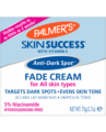 Palmers Skin Success Fade cream For all Skin types target Dark Spots 75g. 