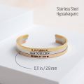 Customize Name Engrave Bangle  (PERFECT GIFT TO SEND YOUR FATHER , HUSBAND, WIFE , FIANCE OR ANY ONE). 