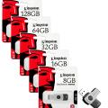 Kingston USB Flash Drive 4GB / 8GB / 16GB / 64GB | Swivel & SE9 Metal Models | Durable, Compact & Portable | Reliable Data Storage & Easy File Transfer. 
