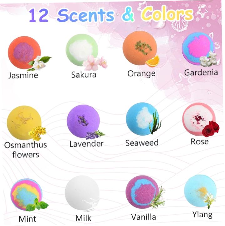 12%20Pcs%20Luxury%20Aromatherapy%20Bath%20Bomb%20Gift%20Set%20for%20Kids%20&%20Moms%20%7C%20Handmade%20Fizzy%20Bubble%20Balls%20with%20Essential%20Oils%20&%20Surprise%20Animal%20Toys%20-%20Image%203