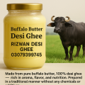 100% Pure Buffalo Desi Ghee | خالص بھینس کا دیسی گھی    Desi Ghee / Buffalo Butter Ghee / 1KG. 