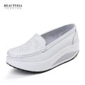 Size 34-41 Ready Stock Kasut Jururawat Ringan Misi Hitam Putih Woman Cut-Outs Wedges Nurse Shoe. 