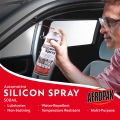 AEROPAK Silicone Oil Lubricant Spray 500ML-High-Quality Silicone Oil For Superior Lubrication  Protects Against Friction And Wear  Repels And Prevents Rust  Non-Staining And Non-Corromoisture Sive  Safe For Use On Rubber, Plastic, And Metal. 