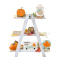 Kitchen Sets for Home Decorations Themes Rustic Shelf Decor Accents Creative Coop Distressed Wood 2 Tier Tray Rustic Christmas. 