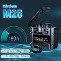 M25 Wireless Earbuds Bluetooth 5.3 with Deep Bass, LED Power Display, Noise Cancelling, IPX5 Waterproof, Touch Control Earphones. 