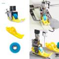 Roller Presser Foot Lightweight Anti Uneven for Thick and Thin Fabric Durable Presser Feet for. 