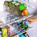 Fast Forward Soda Can Dispenser For Refrigerator - Soda Can Organizer For Refrigerator - Clear Can Organizer For Pantry, Refrigerator, Freezer & Fridge Organizers and Storage Clear. 