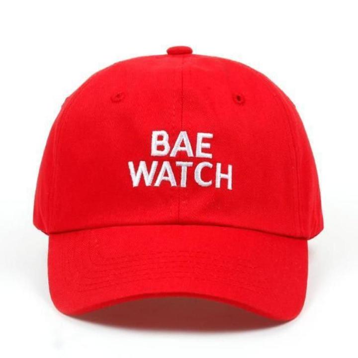 BAE WATCH CAPP RINTED BAE CAPS FOR FRIENDS